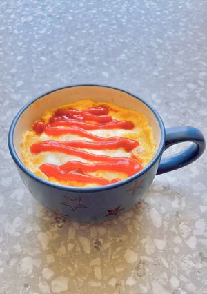 マグカップ オムライス-レシピのメイン写真