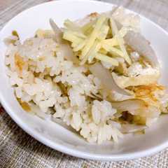 รูปของ 春ごぼうの炊き込みご飯