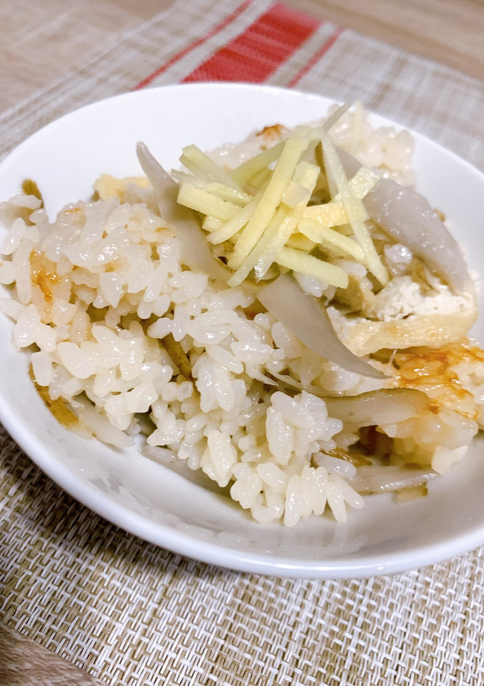 春ごぼうの炊き込みご飯-レシピのメイン写真