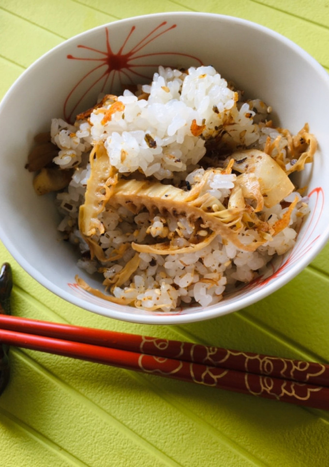 タケノコの中華風まぜごはん-レシピのメイン写真