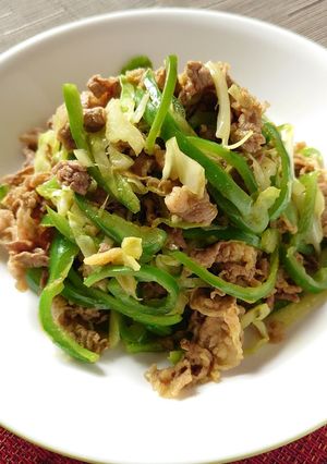 牛肉ときゃべつのカレー炒め-レシピのメイン写真