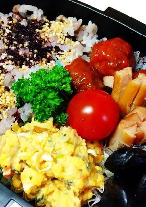 計量簡単モチモチもち麦ご飯(炊飯ジャー)-レシピのメイン写真