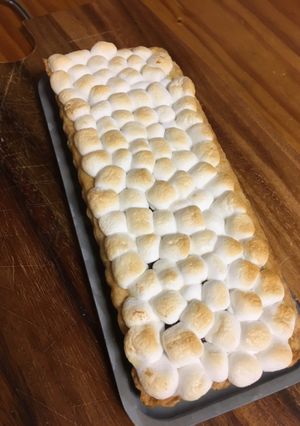 マシュマロカスタードチョコタルト-レシピのメイン写真