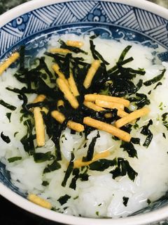 ボリュームUP●お茶漬海苔+海苔&わかめ-レシピのメイン写真
