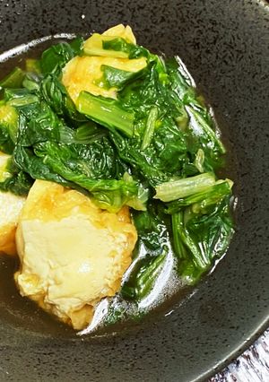厚揚げで！超簡単！揚げ出し豆腐風♡-レシピのメイン写真