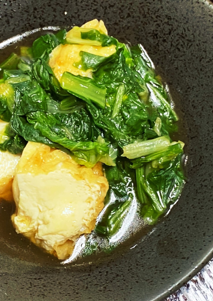 厚揚げで！超簡単！揚げ出し豆腐風♡-レシピのメイン写真