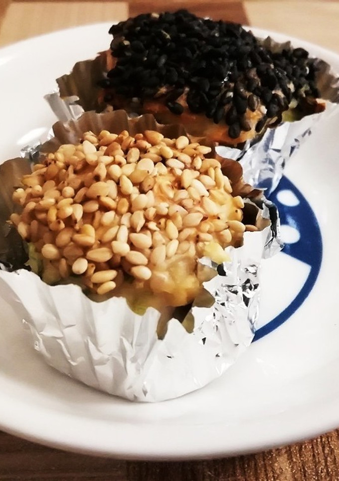 お弁当に☆トースターで松風焼き風つくね-レシピのメイン写真