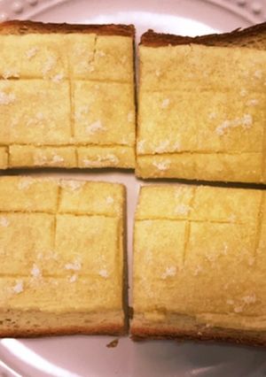 余ったクッキー生地でメロンパン！-レシピのメイン写真