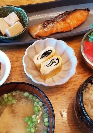 朝ごはん！海苔いり玉子焼き-レシピのメイン写真