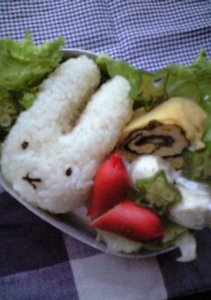★キャラ弁 簡単 ミッフィー★-レシピのメイン写真