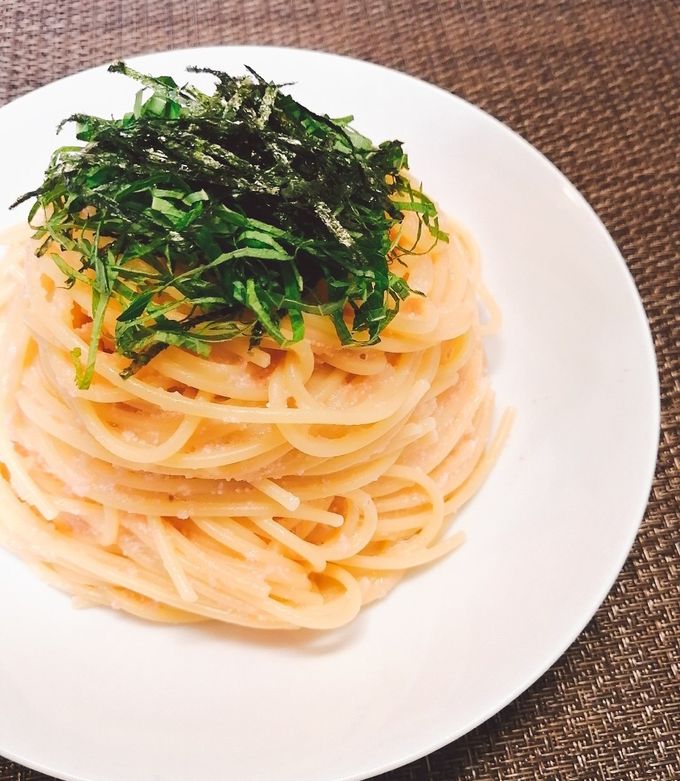 たらこパスタ 北海道産たらこといかの和風パスタ（529円）」 2023年8月16日
