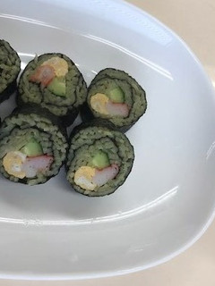 つたぶのお茶麺で巻き寿司-レシピのメイン写真