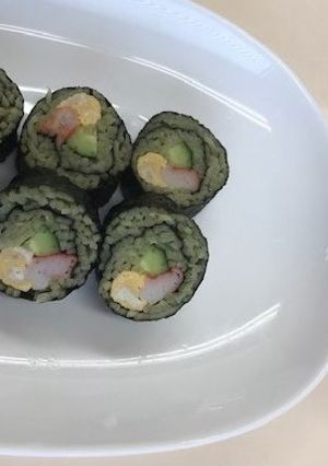 つたぶのお茶麺で巻き寿司-レシピのメイン写真