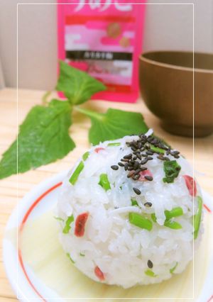 うめこ＊しらす＊三つ葉のおむすび-レシピのメイン写真