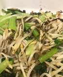 給食メニュー磯香和え（納豆昆布アレンジ）
