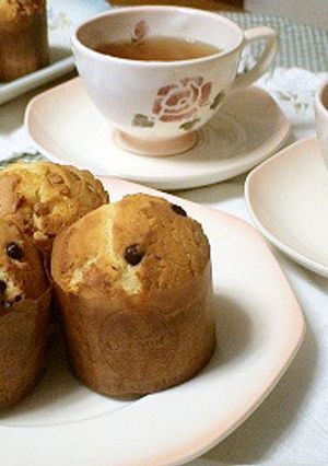 しっとりサクサク☆チョコチップマフィン-レシピのメイン写真
