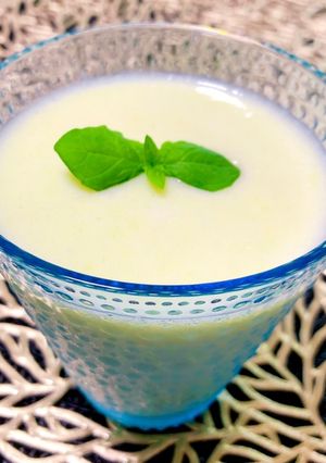 過熟メロンの豆乳ジュース-レシピのメイン写真