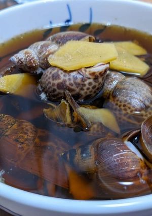 最高のおつまみ☆煮黒ばい貝-レシピのメイン写真
