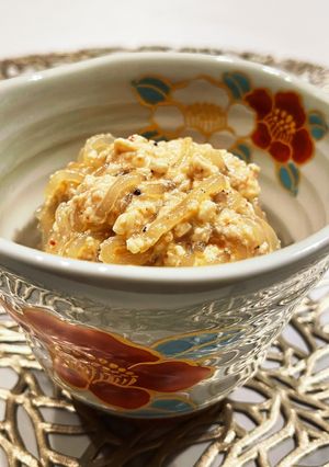 糸こんにゃくで豆腐のあかり和え-レシピのメイン写真