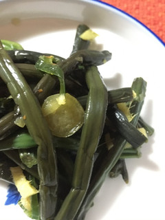日本酒に合うおつまみ料理！わらび漬-レシピのメイン写真