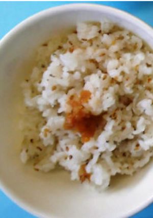 保育園給食★梅じゃこごはん-レシピのメイン写真
