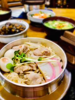 鶏ごぼう釜飯460kcal-レシピのメイン写真