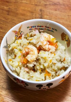 炊飯器で簡単バターガーリックライス-レシピのメイン写真