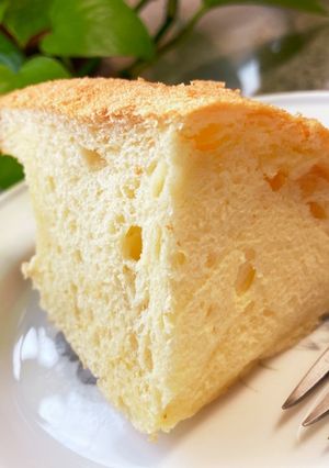 プレーンのシフォンケーキ-レシピのメイン写真