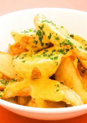 揚げたてフライドポテトのヨーグルトソース-レシピのメイン写真