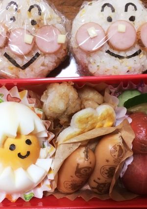 3歳(年少)遠足 アンパンマン お弁当-レシピのメイン写真