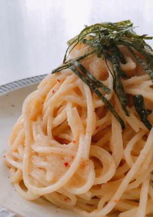 腸活♡明太パスタ-レシピのメイン写真