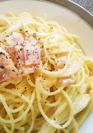 簡単‼お店の味♪カルボナーラ♪-レシピのメイン写真