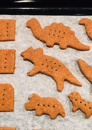 きなことバナナの全粒粉ザクザククッキー-レシピのメイン写真