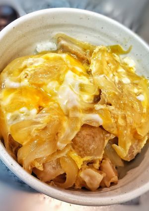 【時短】10分! 冷凍肉団子で 親子丼!-レシピのメイン写真