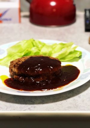 チーズいんハンバーグ-レシピのメイン写真