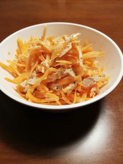 にんじんツナマヨ-レシピのメイン写真