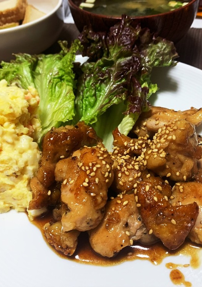鶏肉の甘辛炒め-レシピのメイン写真