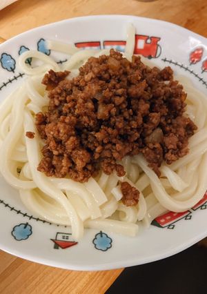 肉味噌うどん-レシピのメイン写真