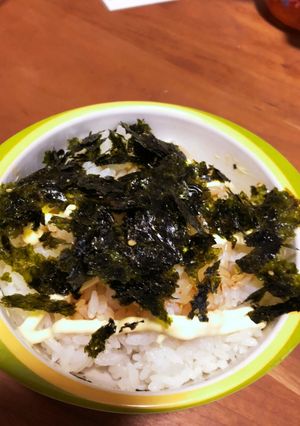 めちゃ簡単！韓国のり&マヨしょうゆごはん-レシピのメイン写真