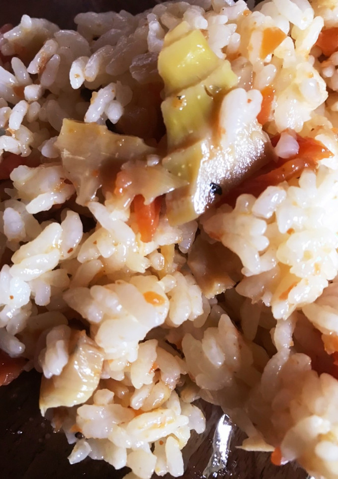 中華風？たけのこご飯-レシピのメイン写真