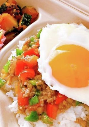 簡単ガパオ風ライス　保育園　辛くない-レシピのメイン写真