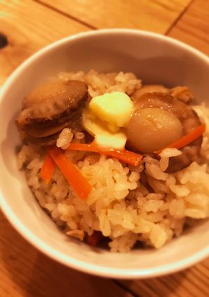 バター香る柔らかホタテの混ぜご飯-レシピのメイン写真
