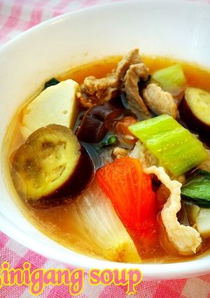 ◆シニガンスープ◆フィリピン料理-レシピのメイン写真