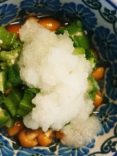なめことおくらの大根おろし-レシピのメイン写真