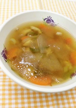 冬瓜の薄くず汁-レシピのメイン写真