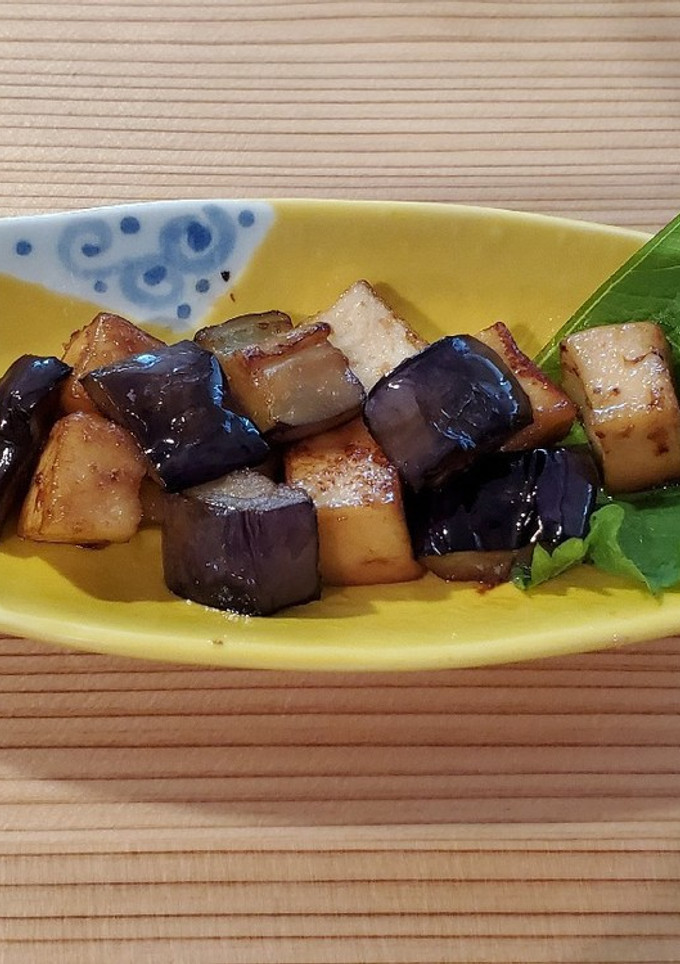 なすとはんぺんのしょうが醤油炒め-レシピのメイン写真