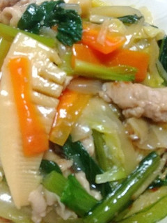 五目あんかけ焼そば-レシピのメイン写真
