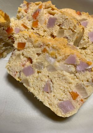 小麦粉０☆コンソメ風味のおからケークサレ-レシピのメイン写真