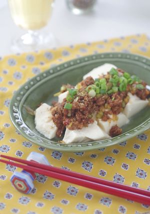 3分deピリ辛肉みそ豆腐-レシピのメイン写真