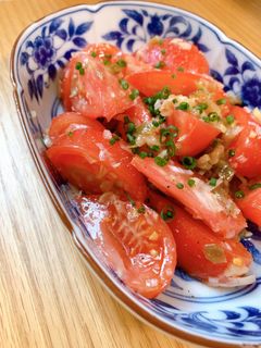 夏のおつまみに!トマトのナムル-レシピのメイン写真